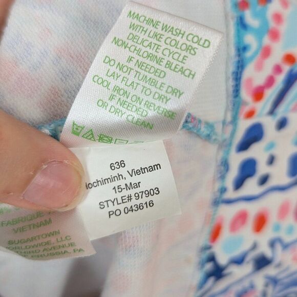 Lilly Pulitzer | Multicolor Seashell Shift Dress Size Small - Picture 11 of 11